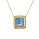 Cushion Shape Opal Pendant II