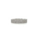 Four Row Pave Diamond Band