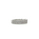 Four Row Pave Diamond Band