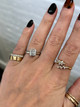 Mosaic Diamond Ring - White Gold