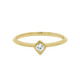 Kite Shape Diamond Ring