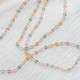 Spring Multi-Color Enamel Chain for Permanent Jewelry