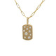 Confetti Mini Dog Tag