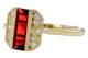 Lucy Garnet Ring
