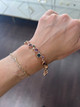 Hydrangea Amethyst Bracelet