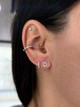 Mini Paw Print Studs