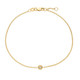 Single Diamond Chain Bracelet