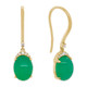Chrysoprase Dangle Earrings