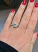 Belle Blue Topaz Rings