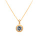 Karma Mini Topaz Pendant