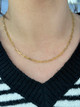 10kt Yellow Gold Paperclip Chain