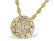 .50cttw Diamond Cluster Pendant