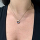 Open Nebula Blue Sapphire Pendant