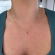 Initial & Diamond Pendant