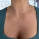 "Line" Diamond Pendant