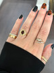 Garnet Filigree Ring