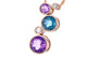 Hydrangea Necklace- Amethyst