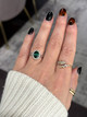 green tourmaline ring, green tourmaline jewelry