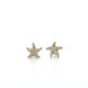Mini Diamond Starfish Studs