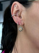 Black Diamond Drop Earrings