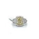 yellow diamond ring, yellow diamond engagement ring, big diamond ring