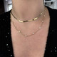 diamond by the yard necklace, diamond chain, diamond necklace