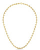 anchor chain, mariner chain, yellow gold anchor chain, yellow gold chain, gold chain