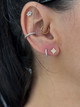 diamond studs, star studs, star earrings