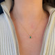 emerald pendant, emerald necklace, emerald jewelry, unique emerald jewelry, classic emerald jewelry, birthstone jewelry, birthstone necklace