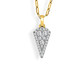 Pave Diamond Arrow Necklace