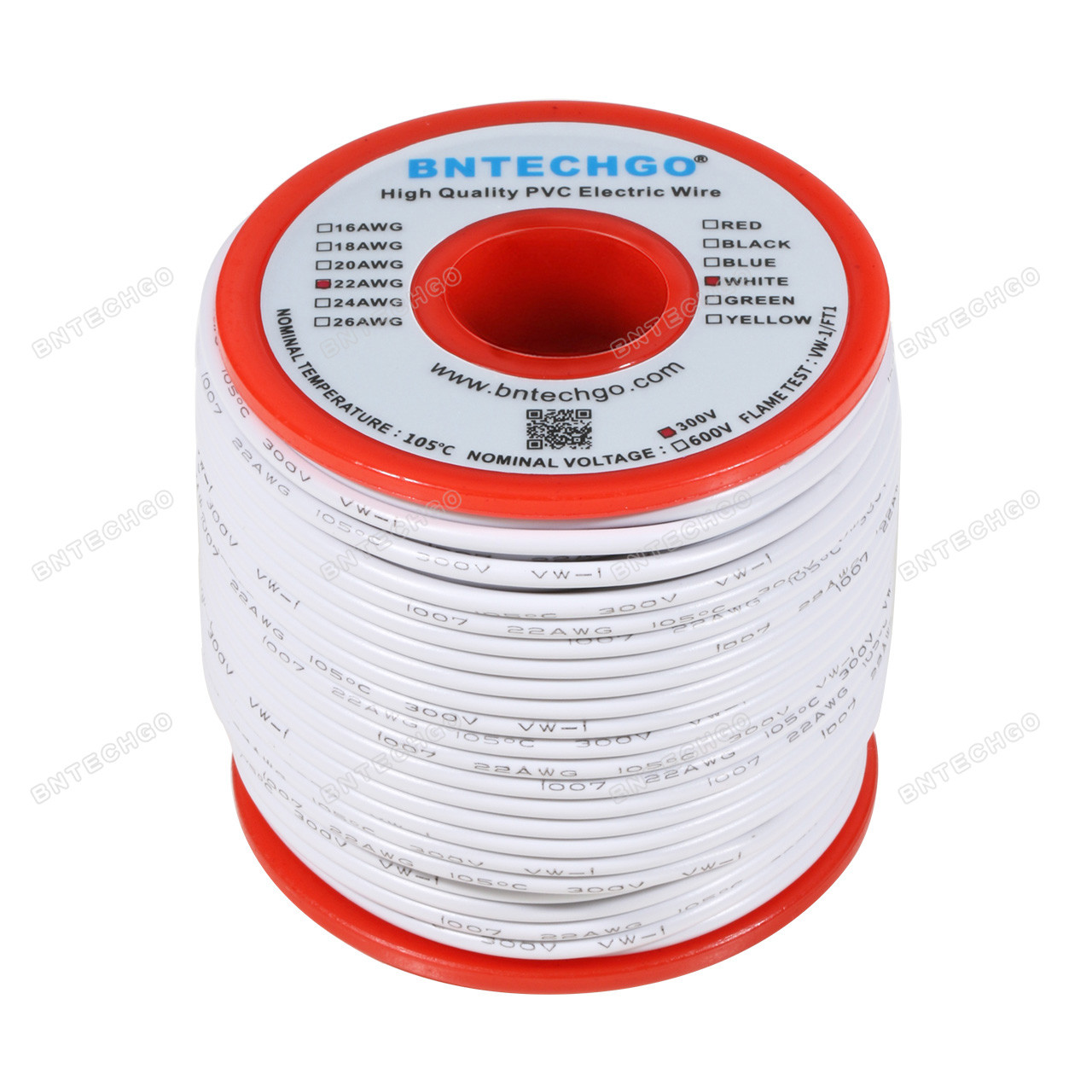 22 Gauge Silicone Wire 22AWG Hook up Wire Kit 300V Tinned Copper