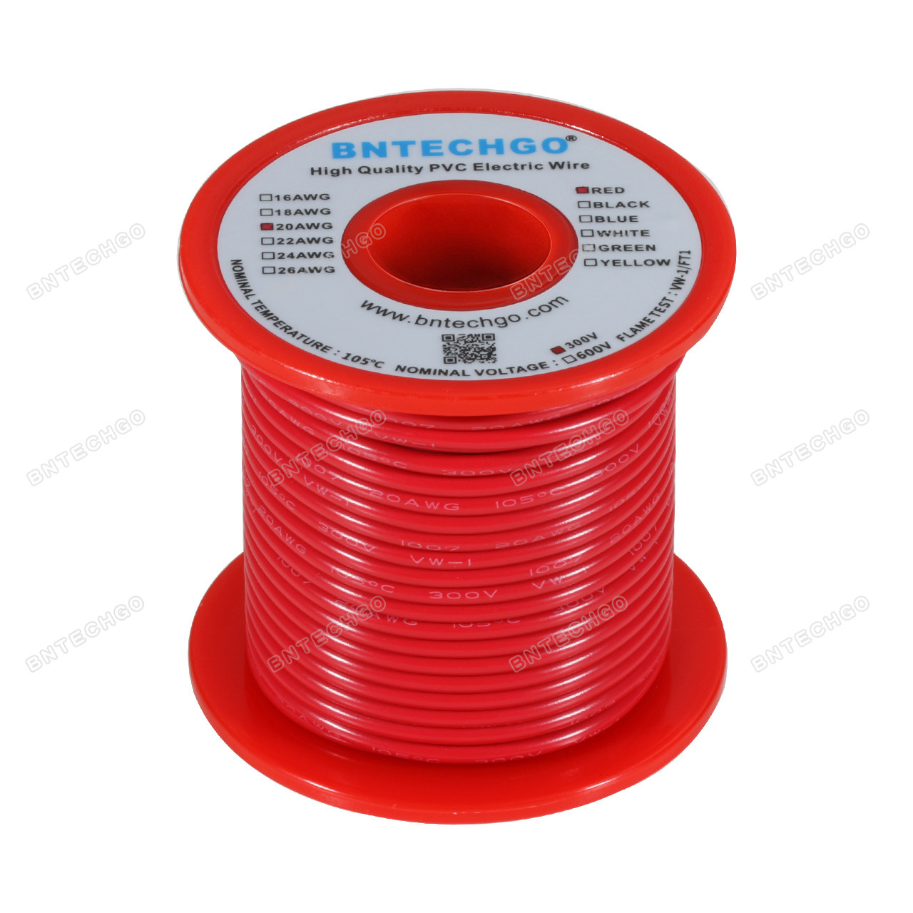 20-Gauge Copper Wire, 50-Ft.