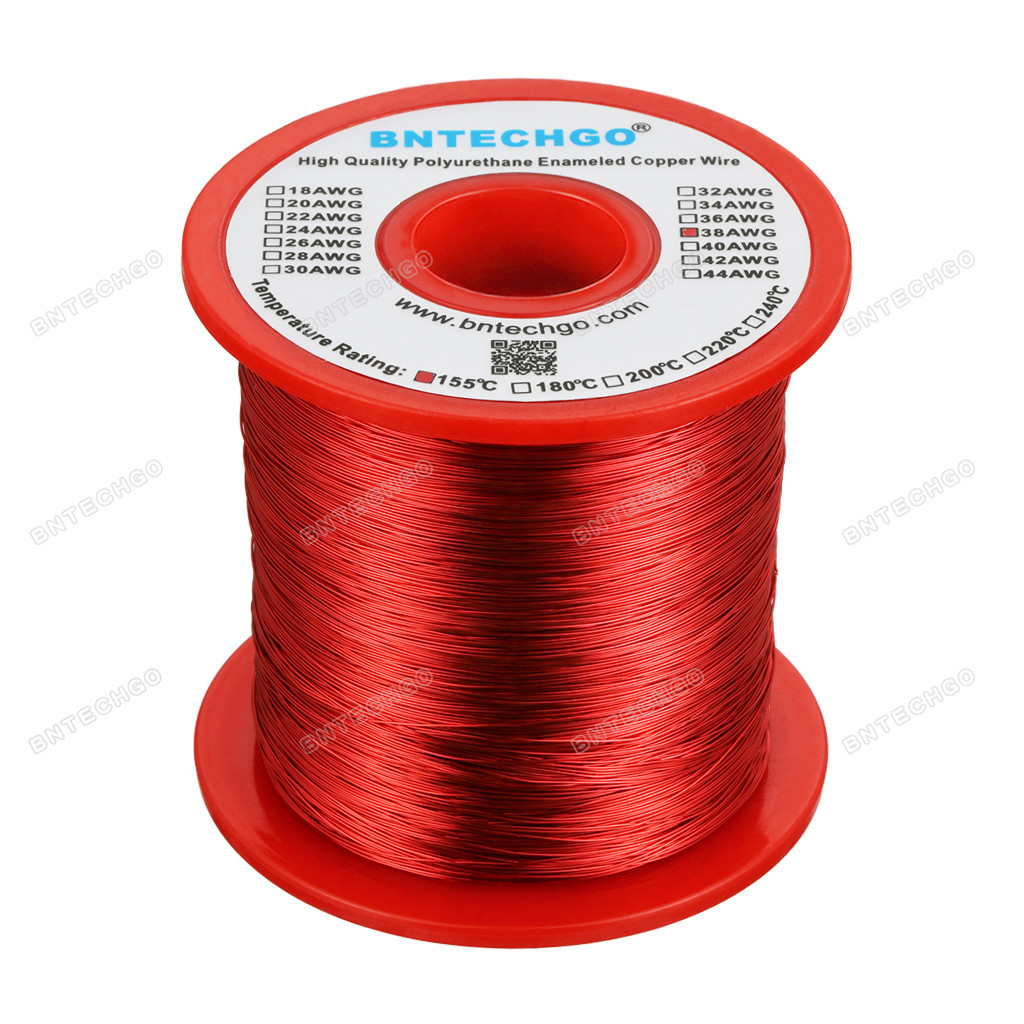 38 AWG Enameled Copper Wire Temperature Rating 155 degree Cegree C