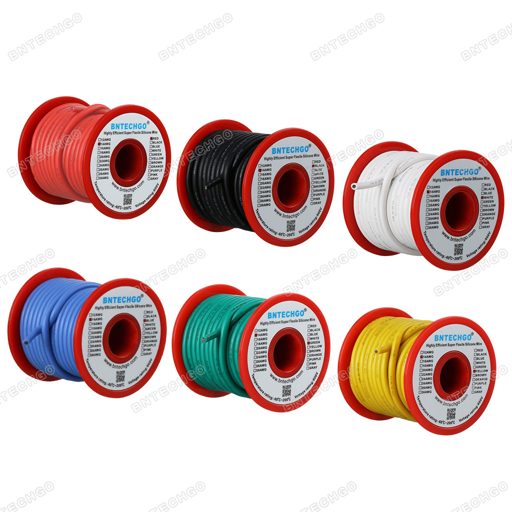14 gauge silicone wire kit ultra flexible 10 color stranded wire