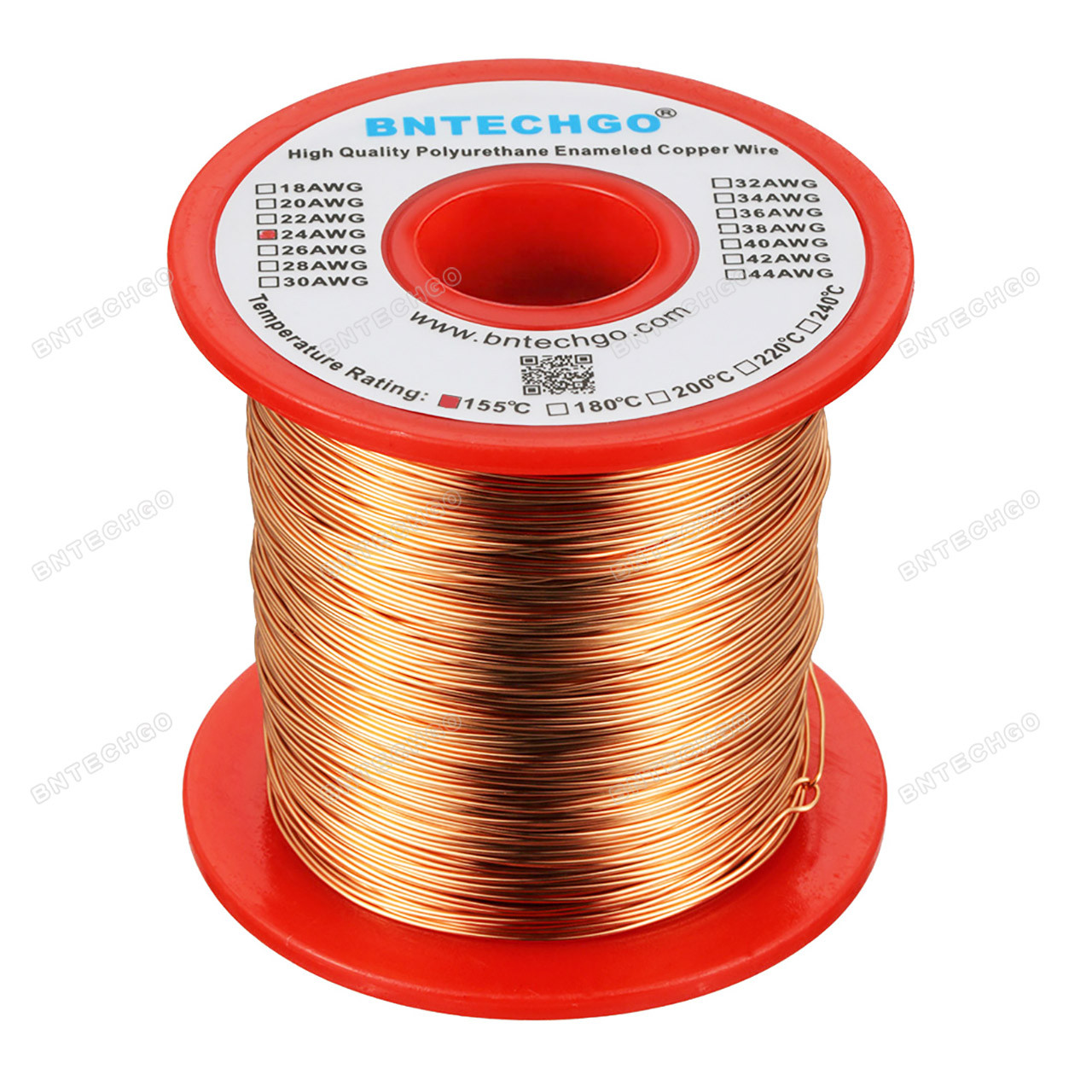 Enameled Copper Wire, 26-Gauge, 4-Ounce Spool