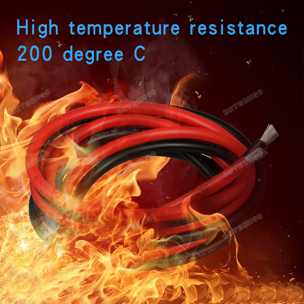 Heat Resistance High Temp Ultra Fine Wire 30 AWG 28 AWG Flexible