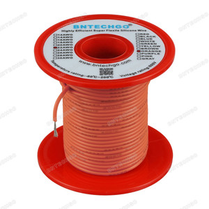 22 Gauge Silicone Wire Spool Orange 100 feet Ultra Flexible 22 Gauge Silicone Wire Spool Orange 100 feet Ultra Flexible