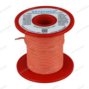 20 Gauge Silicone Wire Spool Orange 100 feet Ultra Flexible 20 Gauge Silicone Wire Spool Orange 100 feet Ultra Flexible