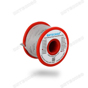 24 Gauge Silicone Wire Spool Gray 50 feet Ultra Flexible 24 Gauge Silicone Wire Spool Gray 50 feet Ultra Flexible