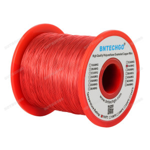 34 Gauge Enameled Magnet Wire is made of high quality copper 34 Gauge Enameled Magnet Wire is made of high quality copper