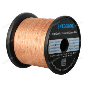 BNTECHGO 26 AWG Magnet Wire - 5.0 lb - 0.0157" Diameter 1 Spool Coil Natural BNTECHGO 26 AWG Magnet Wire - 5.0 lb - 0.0157" Diameter 1 Spool Coil Natural