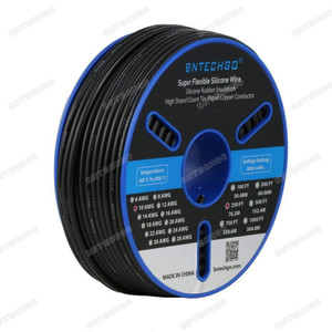 10 Gauge Silicone Wire Spool Black 250 feet 10 Gauge Silicone Wire Spool Black 250 feet