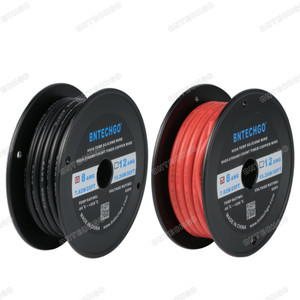 8 Gauge Silicone Wire Ultra Flexible 50 Feet 8 Gauge Silicone Wire Ultra Flexible 50 Feet