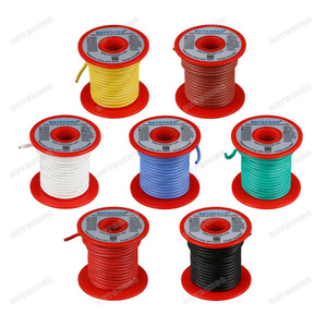 16 Gauge Silicone Wire Kit Ultra Flexible 7 Color 16 Gauge Silicone Wire Kit Ultra Flexible 7 Color