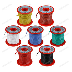 18 Gauge Silicone Wire Kit 7 Color Each 100 ft 18 Gauge Silicone Wire Kit 7 Color Each 100 ft