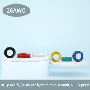 BNTECHGO 26 Gauge PVC 1007 Electric Wire 6 Colors BNTECHGO 26 Gauge PVC 1007 Electric Wire 6 Colors