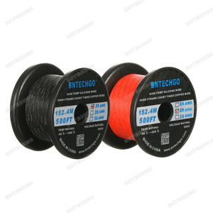 26 AWG Silicone Wire Spool 1000 feet Ultra Flexible High Temp 200 deg C 26 AWG Silicone Wire Spool 1000 feet Ultra Flexible High Temp 200 deg C