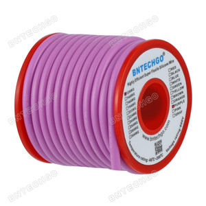 12 Gauge Silicone Wire Spool Purple 25 feet Ultra Flexible High Temp 200 deg C 12 Gauge Silicone Wire Spool Purple 25 feet Ultra Flexible High Temp 200 deg C