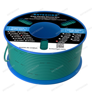 16 AWG silicone wire has 252 strands 0.08 mm tinned copper wire