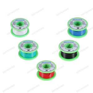 BNTECHGO 22 Gauge PVC 1007 Solid Electric Wire Kit 5 Color Each 50 ft BNTECHGO 22 Gauge PVC 1007 Solid Electric Wire Kit 5 Color Each 50 ft